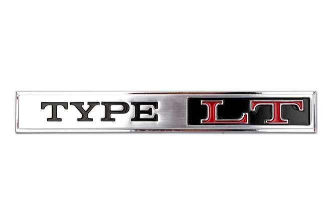 1974 - 1976 Camaro TYPE LT Emblem for Sail Panel / Rear Panel, 9633382