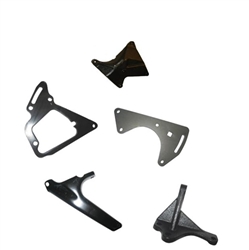 1971 - 1972 Camaro Air Conditioning Compressor Mounting Brackets Set for Big Block Engines