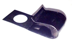 1971 - 1981 Camaro Engine Motor Mount Battery Cable Support and Routing Rubber Coated Clip,Flat Base