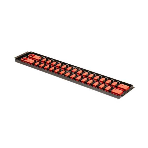Socket Boss, 2 Rail Socket Tray, Red - 1/4" Drive ERN8452