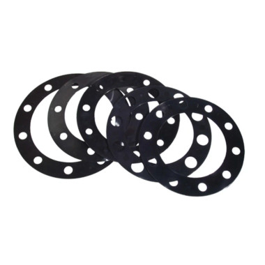Esco 60108 Wheel Guard, 8 Hole, 225mm B.C., 6.75" ID, 5/8" Studs, Locating Holes, Ford 19.5"