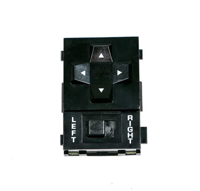1982 - 1989 Camaro Power Remote Door Mirror Switch, White Lettering