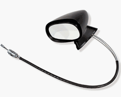 1970 - 1981 Camaro Exterior Door Mirror, Bullet Style, Remote Left Hand