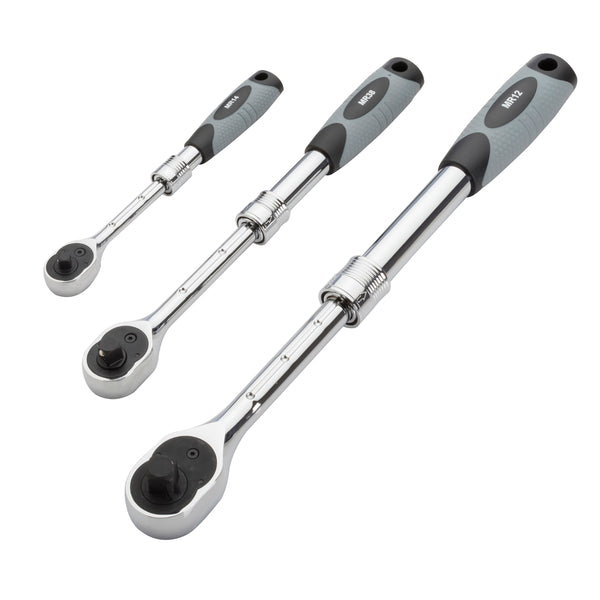 3 PIece Extendable Ratchet Set (MR12, MR14 and MR382) EZRMR482