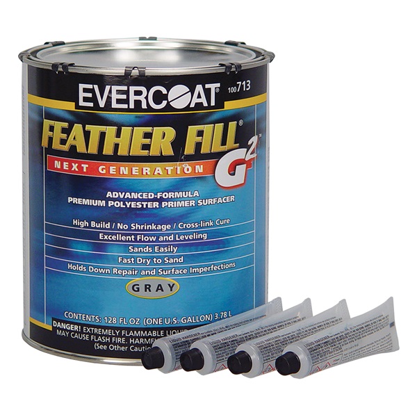 Evercoat Feather Fill G2™ Polyester Primer (2K) - Gray, Gallon