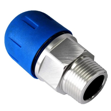 Rapid Air F4218 Threaded Male Adapter (Pipe X Male NPT)
