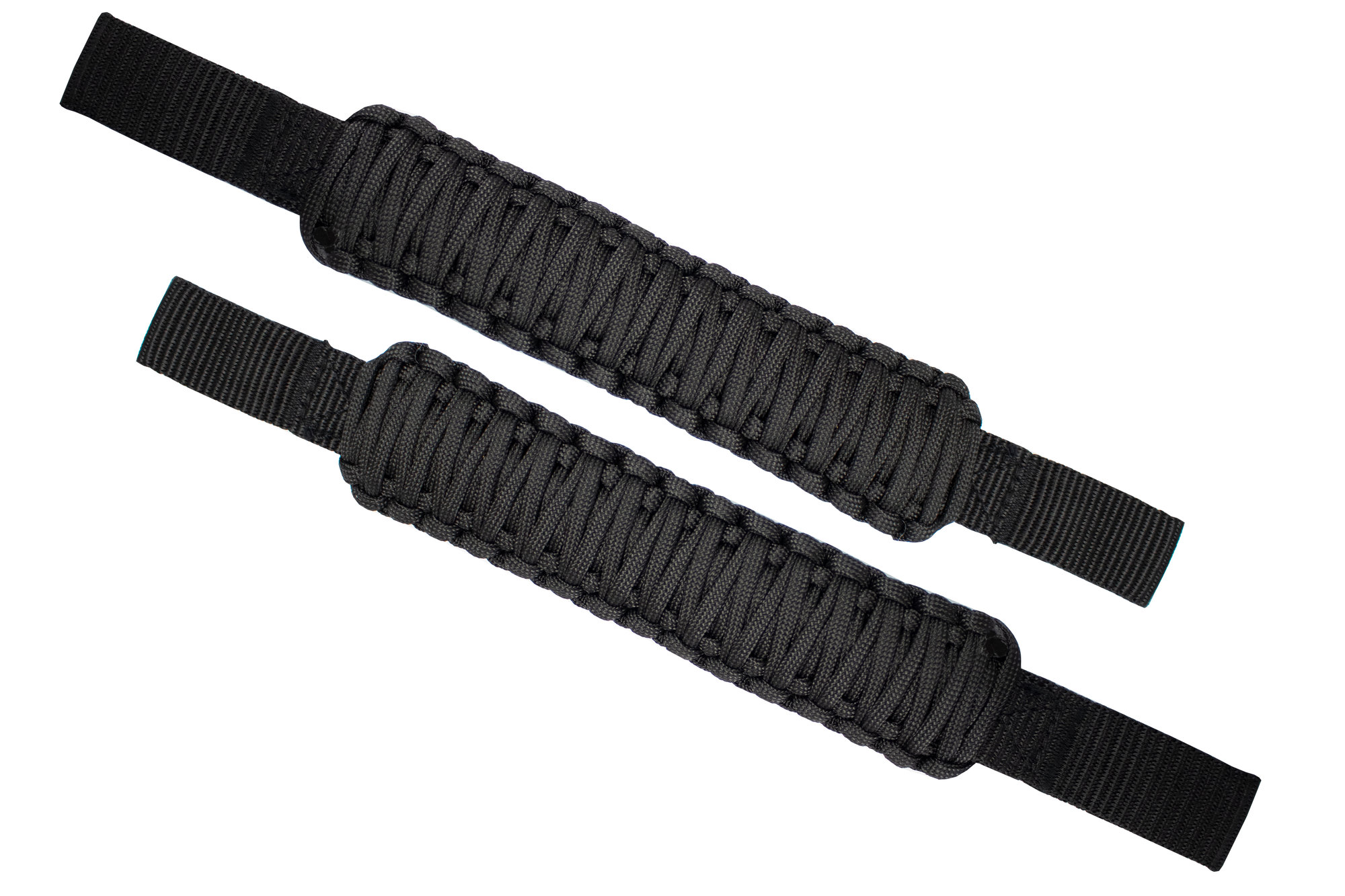 Fishbone Offroad Paracord Headrest Grab Handle Pair for Jeep Vehicles