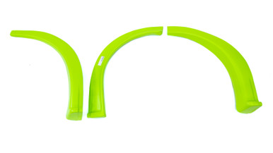 Fivestar MD3 Wheel Flares Dirt Fluorescent Green Left 007-261-FGL