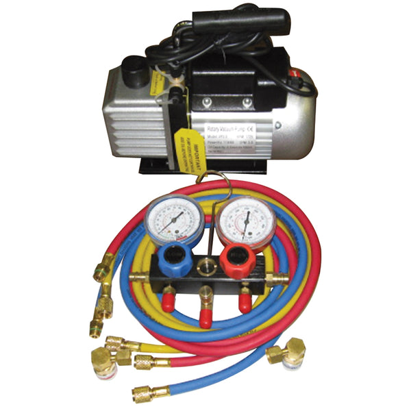 Vacuum Pump and Manifold Gauge Set FJCKIT6