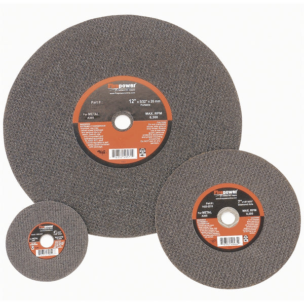 Type 1 Cut Off Abrasive Wheels, 4-1/2? x 1/8? x 7/8?