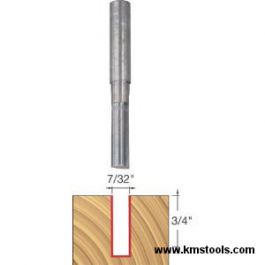 Freud 04-102 Two Flutes 1/4 in Shank 3/16" x 1/2" Straight Bit