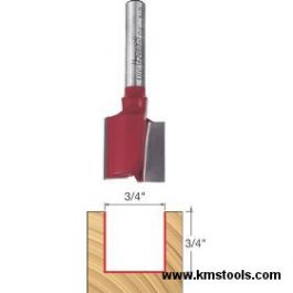 Freud 04-140 Two Flutes 1/4 in Shank 3/4" x 3/4" Straight Bit