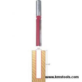 Freud 12-130 Two Flutes 1/2 in Shank 1/2" x 2-1/2" Straight Bit