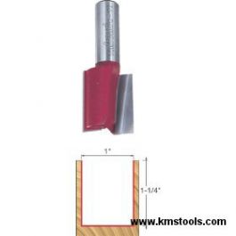 Freud 12-172 Two Flutes 1/2 in Shank 1" x 1-1/4" Straight Bit