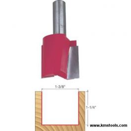 Freud 12-186 Two Flutes 1/2 in Shank 1-3/8" x 1-1/4" Straight Bit