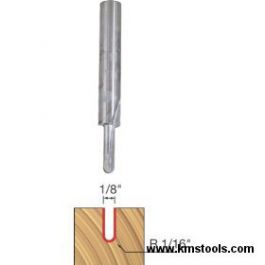 Freud 18-100 1/4 in Shank 1/8" x 3/8" Round Nose Bit
