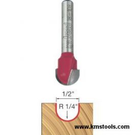 Freud 18-108 1/4 in Shank 1/2" x 3/8" Round Nose Bit