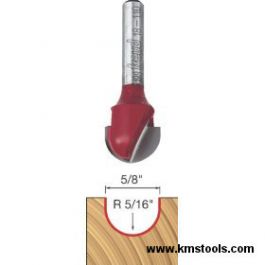 Freud 18-110 1/4 in Shank 5/8" x 7/16" Round Nose Bit