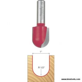 Freud 18-126 1/2 in Shank 1" x 1-1/4" Round Nose Bit