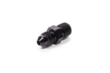 Fragola #4 x 1/16 MPT Straight Adapter Fitting Black 481602-BL