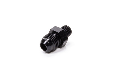 Fragola Straight Adapter Fitting #6 x 1/4 MPT Black 481606-BL