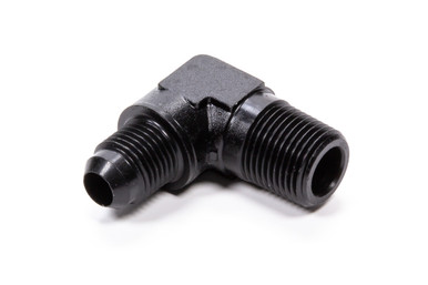 Fragola 90 Deg Adapter Fitting #6 x 1/2 MPT Black 482268-BL