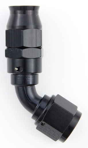Fragola Hose Fitting #6 60 Deg PTFE Black 686006-BL
