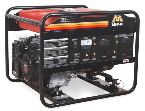 Mi-T-M GEN-7500-0MH0 Gasoline and Diesel Portable Generators, 7500-Watt Gasoline