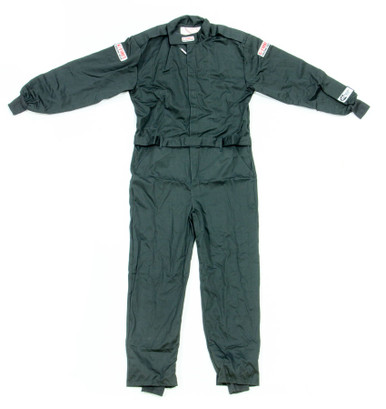 G-Force GF125 One-Piece Suit Large Black 4125LRGBK