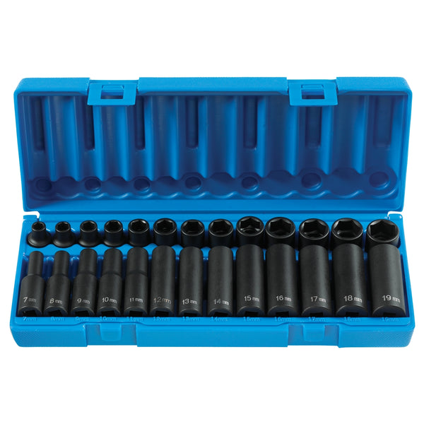 3/8" Dr. 26 pc. Std. & Deep Length Metric Master Set GRE1226M