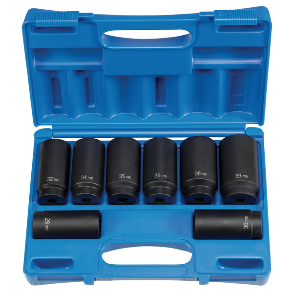 1/2" Drive 8 pc. Spindle/Axle Nut Set - 12 Point GRE1708SN