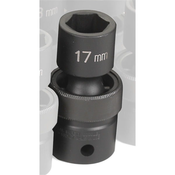 1/2" Drive x 17mm Standard Universal GRE2017UM