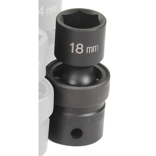 1/2" Drive x 18mm Standard Universal GRE2018UM