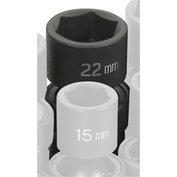 1/2" Drive x 22mm Standard Universal GRE2022UM