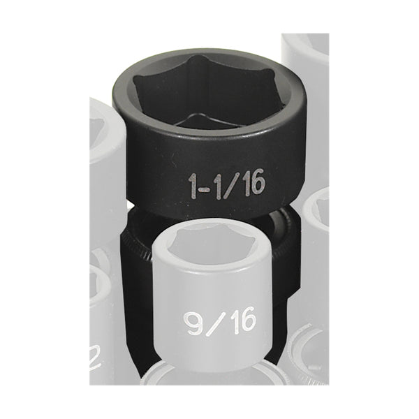 1/2" Drive x 1-1/16" Standard Universal GRE2034U