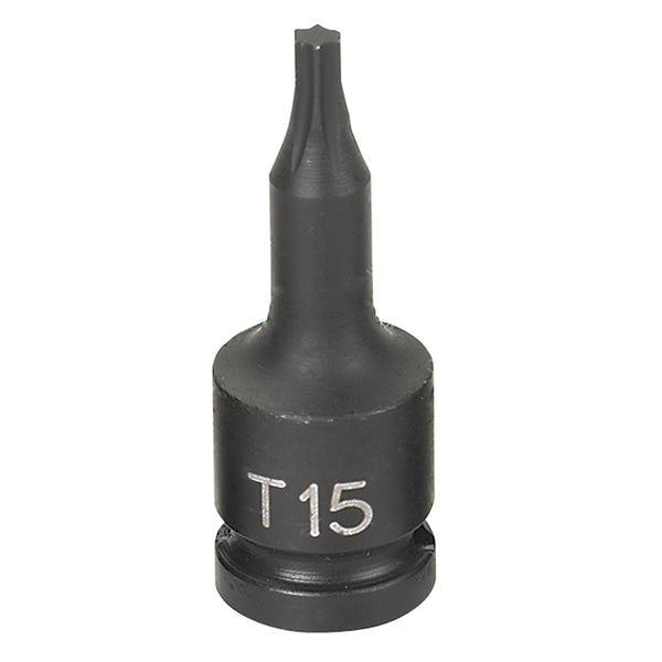 1/4" Drive x T15 Internal Star Impact Driver GRE915T