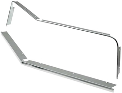1974 - 1977 Camaro Header Panel Grille Filler Chrome Trim Molding Surround, Type LT