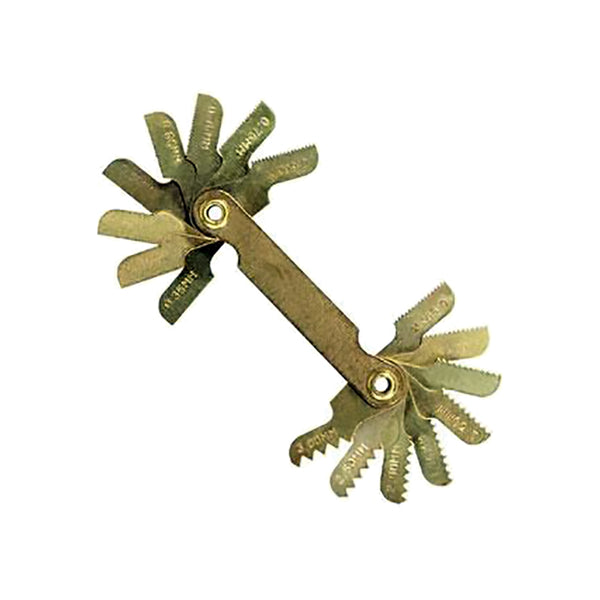 18 Leaf Standard Thread Pitch Gauge