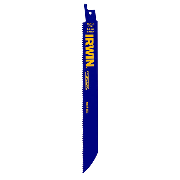 WeldTec Metal and Wood Cutting Reciprocating Blade, 10 TPI, 8"