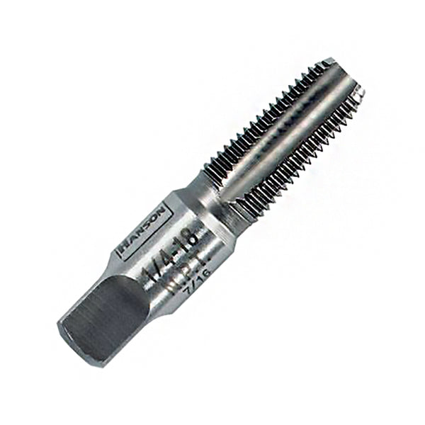High Carbon Steel Taper Pipe Tap 1/4"-18 NPT