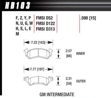 Full Size GM DTC-70 HB103U.590
