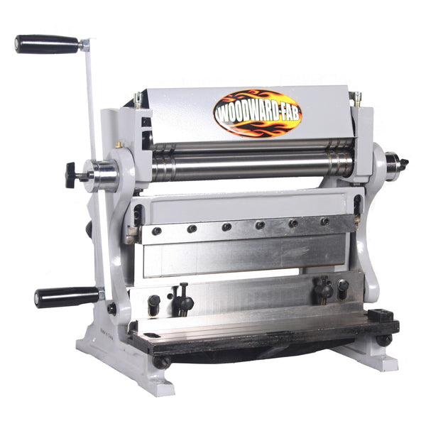 12" 3 in 1 Bend-Roll-Shear Machine HECSP3-1-12