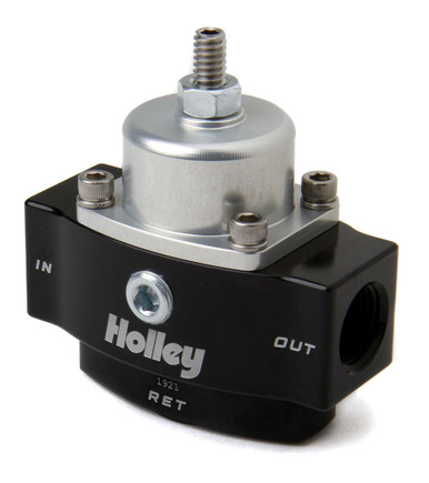 Holley HP Billet Fuel Press. Regulator w/Bypass 12-842