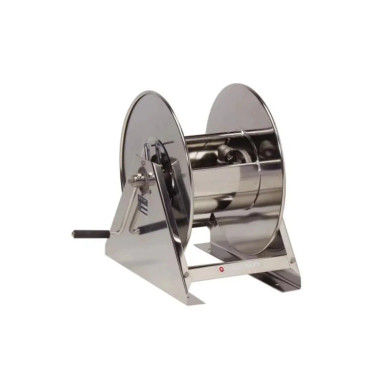 Reelcraft HS19000 M 3/4 in. x 75 ft. Medium Duty Stainless Steel Hand Crank Hose Reel