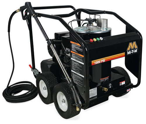 Mi-T-M HSE-1002-0MM11 Hot Water Pressure Washers, HSE Series Electric Direct Dri