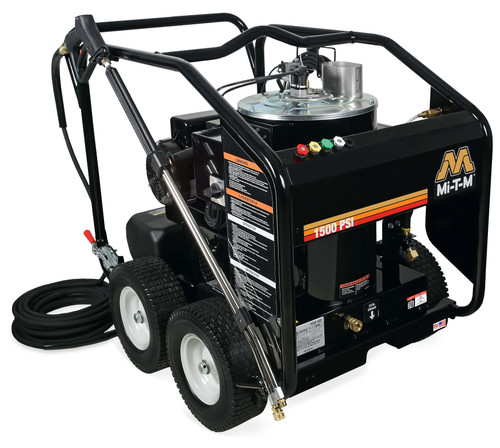 Mi-T-M HSE-1502-0MG10 Hot Water Pressure Washers, HSE Series Electric Direct Dri