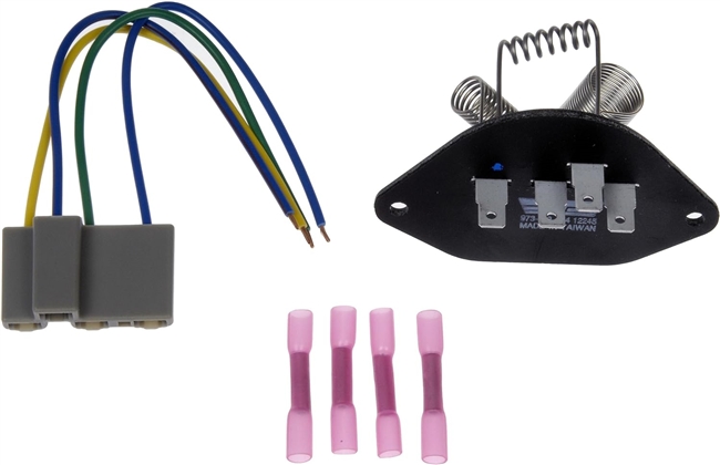 1982 - 1992 Camaro AC Heater Box Blower Motor Resistor Assembly with Air Conditioning