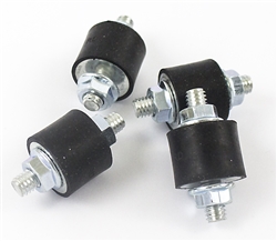 1970 - 1981 Camaro Air Conditioning Condenser Mounting Stud and Bushing Kit, 4 Piece Set