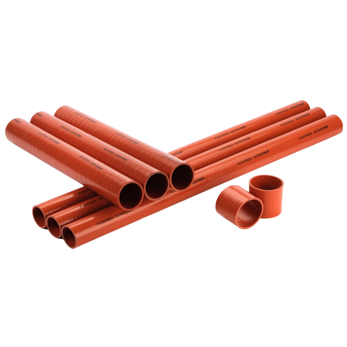 2.25in I.D. Oxide Red High Temp NOMEX Tubing | 3 Foot Stick
