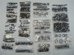 1974 - 1977 Camaro Body Bolt Kit, Stainless Steel, 450+ Pieces, Indented Hex Head